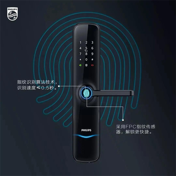 飛利浦智能鎖丨智能鎖上殘留的指紋痕跡能被復制開鎖嗎
