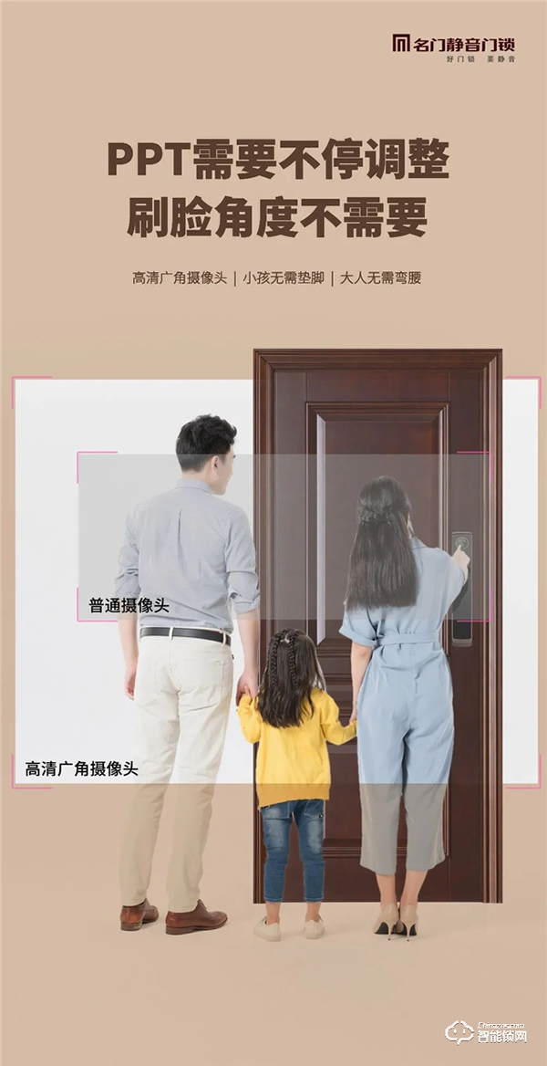 新品首發 | 名門3D人臉識別＆可視對講＆貓眼視屏全自動智能鎖 全新上市！