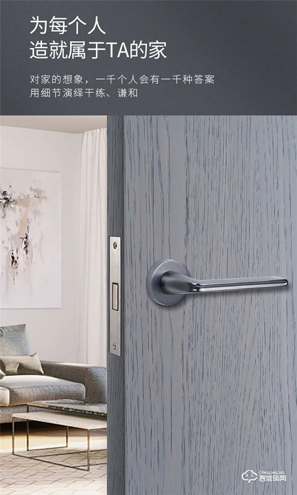 匯泰龍B1-Y 室內(nèi)靜音隱形門鎖