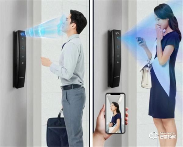 雅潔智能鎖M500-FR，開啟【3D】人臉識別高科技