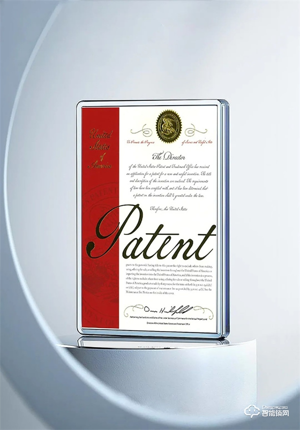 國際認可｜名門靜音鎖體斜舌緩沖結構榮獲美國發明專利證書！