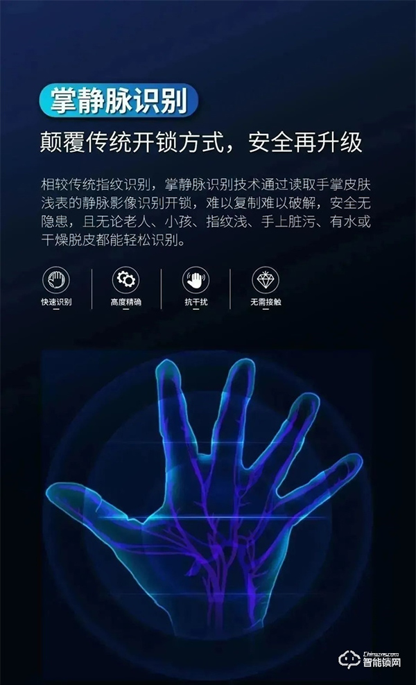 全球首發(fā)｜頂固TP10M掌靜脈智能鎖重磅登場，解鎖全新安全體驗