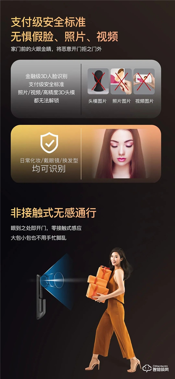 新品上市｜名門K10全自動智能鎖穩，主動可視快，無感刷臉