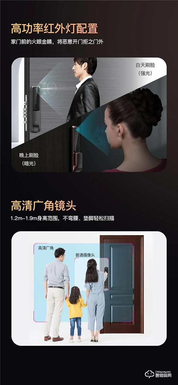 新品上市｜名門K10全自動智能鎖穩，主動可視快，無感刷臉