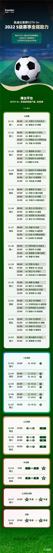 Kaadas凱迪仕霸屏CCTV-5+，全程助力2022 S級(jí)賽事！