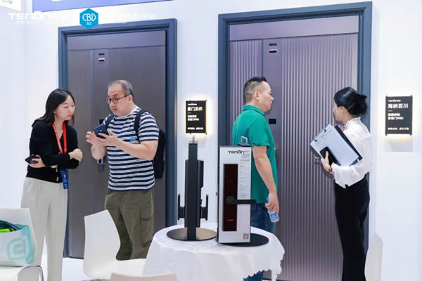 盛況來襲!天能驚艷出圈深圳建博會,掌靜脈智能門新品首秀即C位 盛況來襲!天能驚艷出圈深圳建博會,掌靜脈智能門新品首秀即C位