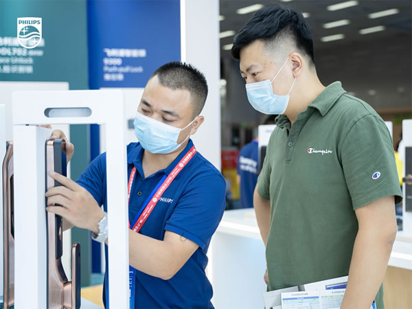 展會(huì)直擊 | 飛利浦智能鎖攜新品亮相，C位出圈建博會(huì)！