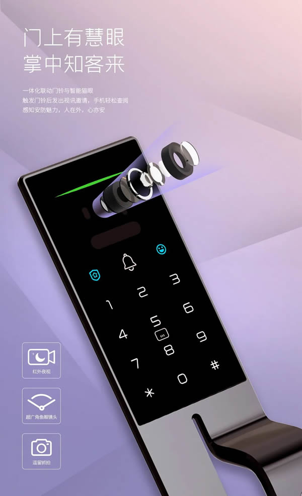 亞太天能智能鎖|選擇這樘門，將驚艷全小區(qū)99%的業(yè)主！