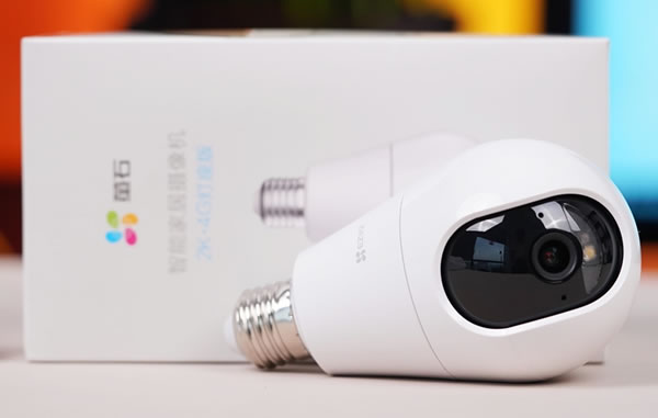 有燈座就能裝 看家護院很省心！螢石C8b-4G版智能家居攝像機評測