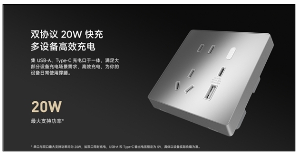 149元 小米智能墻壁插座Pro白色版開售:20W快充 支持米家 149元 小米智能墻壁插座Pro白色版開售:20W快充 支持米家