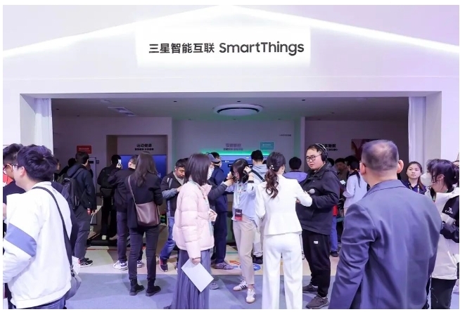 三星在AWE2024展示 SmartThings 智能家居互聯(lián)