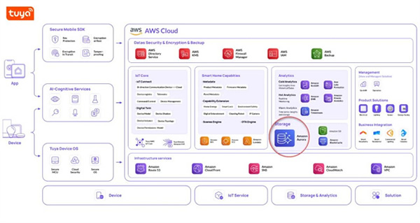 涂鴉智能使用亞馬遜云科技Amazon Aurora數據庫打造IoT最佳實踐案例