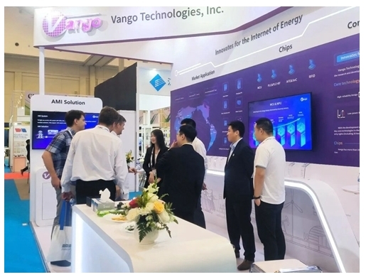 杭州萬高攜全系列芯片產品亮相2023年亞洲電力展