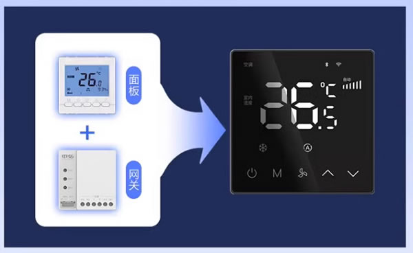 高性價比網(wǎng)關(guān)產(chǎn)品 打通智能家居孤島||中弘面板式空調(diào)網(wǎng)關(guān)最新上市 高性價比網(wǎng)關(guān)產(chǎn)品 打通智能家居孤島||中弘面板式空調(diào)網(wǎng)關(guān)最新上市