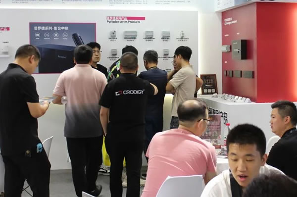 全宅智能| 聰普智能家居亮相2023上海國際智能家居展覽會_16