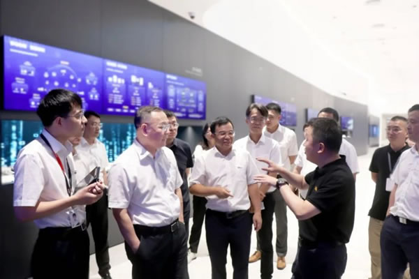 浙江移動楊劍宇總經理一行蒞臨大華股份考察調研_2