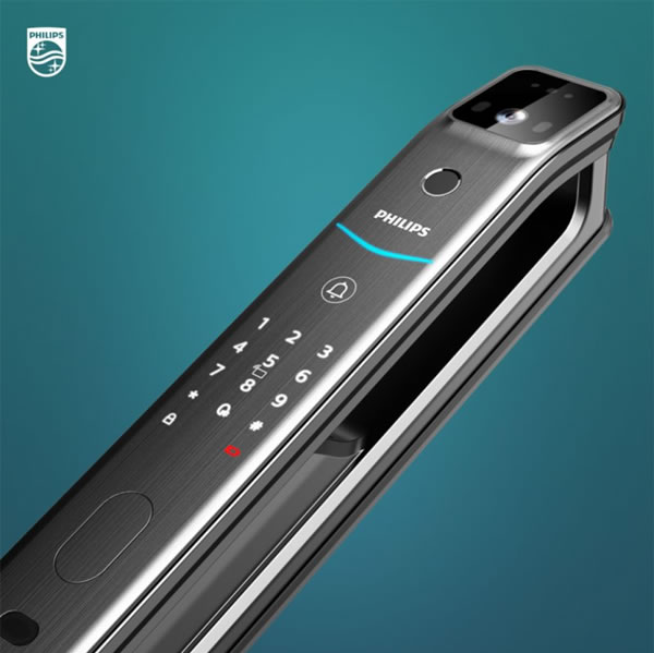 真智能,夠好看!飛利浦人臉可視智能鎖上線_4