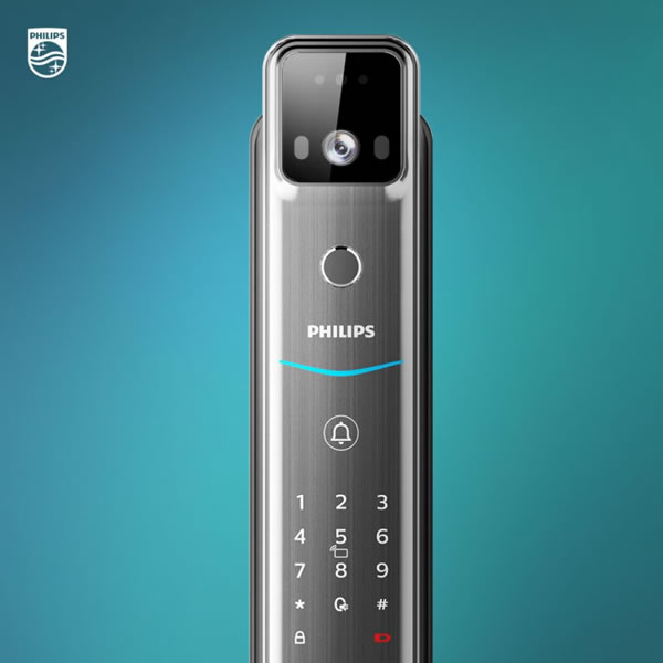 真智能,夠好看!飛利浦人臉可視智能鎖上線_5