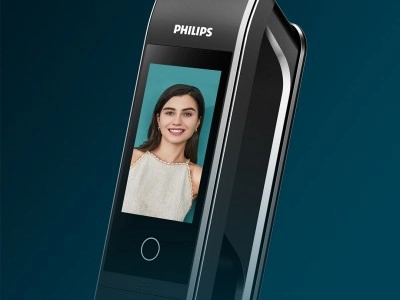 飛利浦智能鎖搭載大屏貓眼智慧守護(hù)！