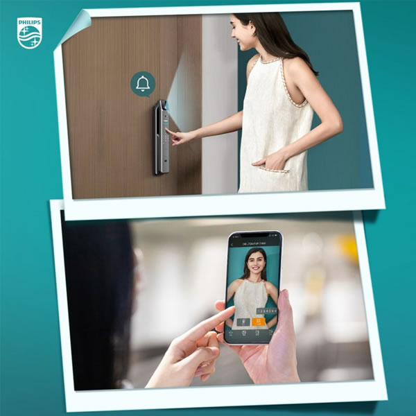飛利浦智能鎖搭載大屏貓眼智慧守護!_4