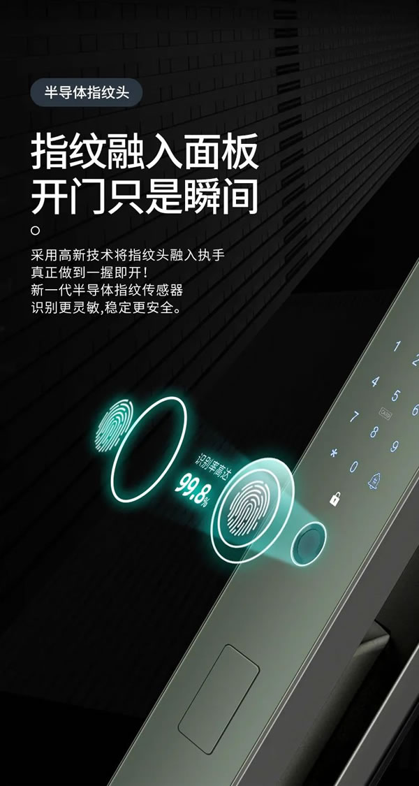 巨力智能丨快節奏的生活，你需要快反應的智能鎖_2
