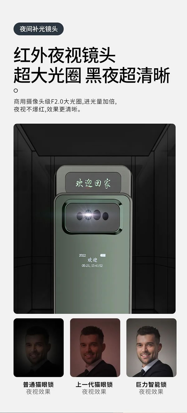 巨力智能丨快節奏的生活，你需要快反應的智能鎖_3