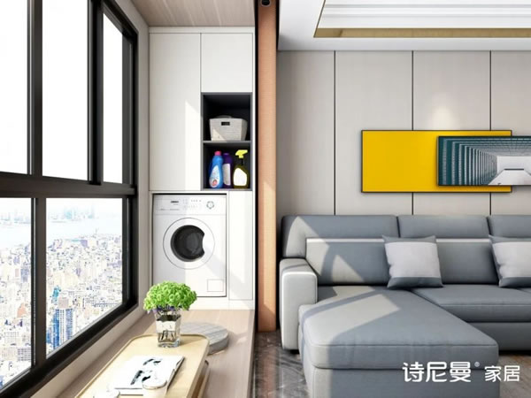 淺指智能鎖50個陽臺柜設計，滿足你所有需求足_13