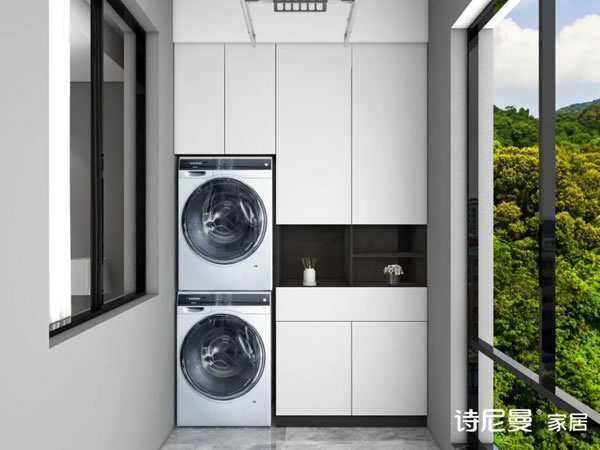 淺指智能鎖50個陽臺柜設計，滿足你所有需求足_18