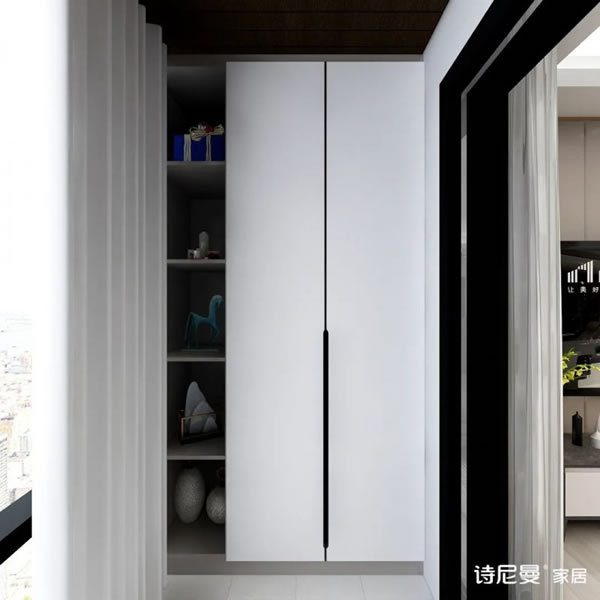 淺指智能鎖50個陽臺柜設計，滿足你所有需求足_22