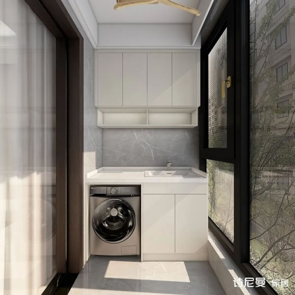 淺指智能鎖50個陽臺柜設計，滿足你所有需求足_26