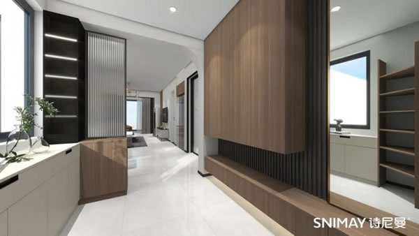 淺指智能鎖:做好這幾個定制柜,戶型再小都能裝_3