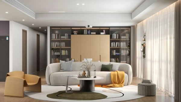 淺指智能鎖:做好這幾個定制柜,戶型再小都能裝_8