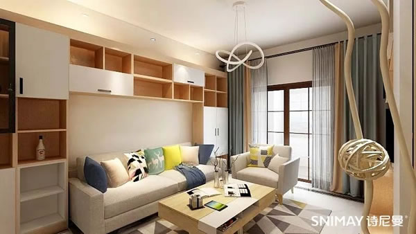 淺指智能鎖:做好這幾個定制柜,戶型再小都能裝_9