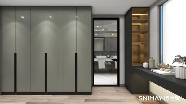 淺指智能鎖:做好這幾個定制柜,戶型再小都能裝_12