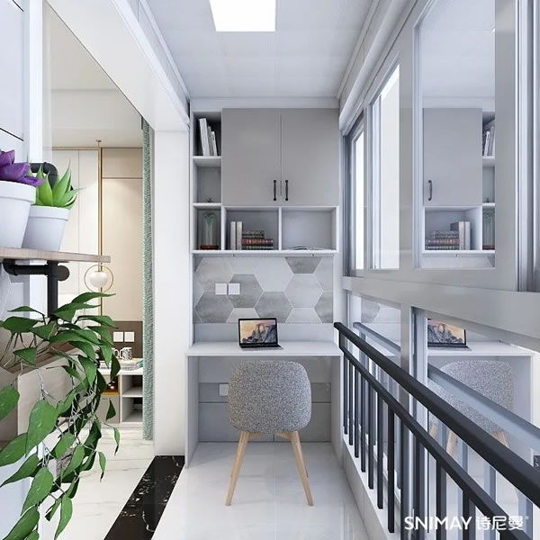 淺指智能鎖:做好這幾個定制柜,戶型再小都能裝_15