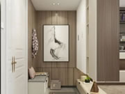 淺指智能鎖玄關柜設計，0.5㎡也能打造完美方案